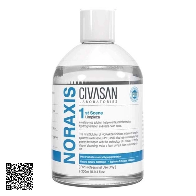Nước Tẩy Trang Cho Da Nhạy Cảm Civasan Noraxis 1st Scene Limpieza 300ml