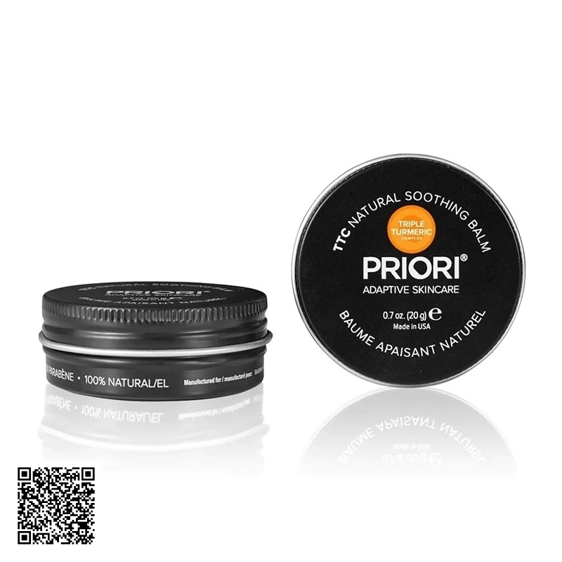 Sáp Dưỡng Ẩm Làm Dịu Da Priori TTC Natural Soothing Balm Của Mỹ 20g
