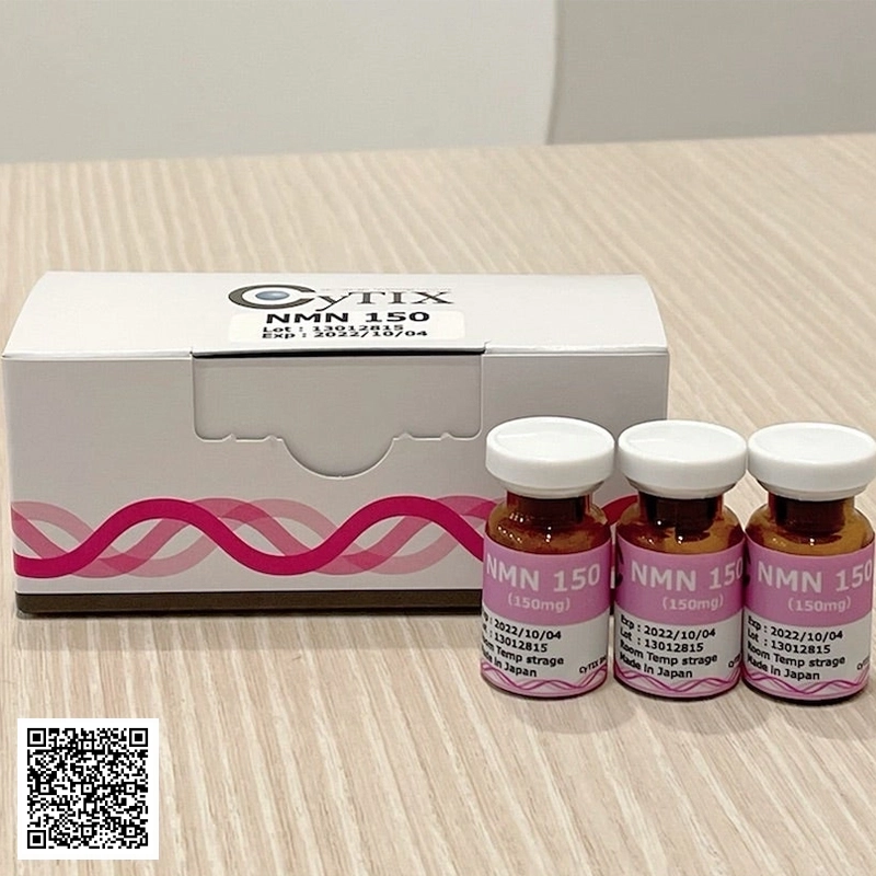 Truyền NMN150 Hàm Lượng 150mg Nhật Bản Hộp 10 ống Tặng Kèm Nước Muối Truyền Nhật