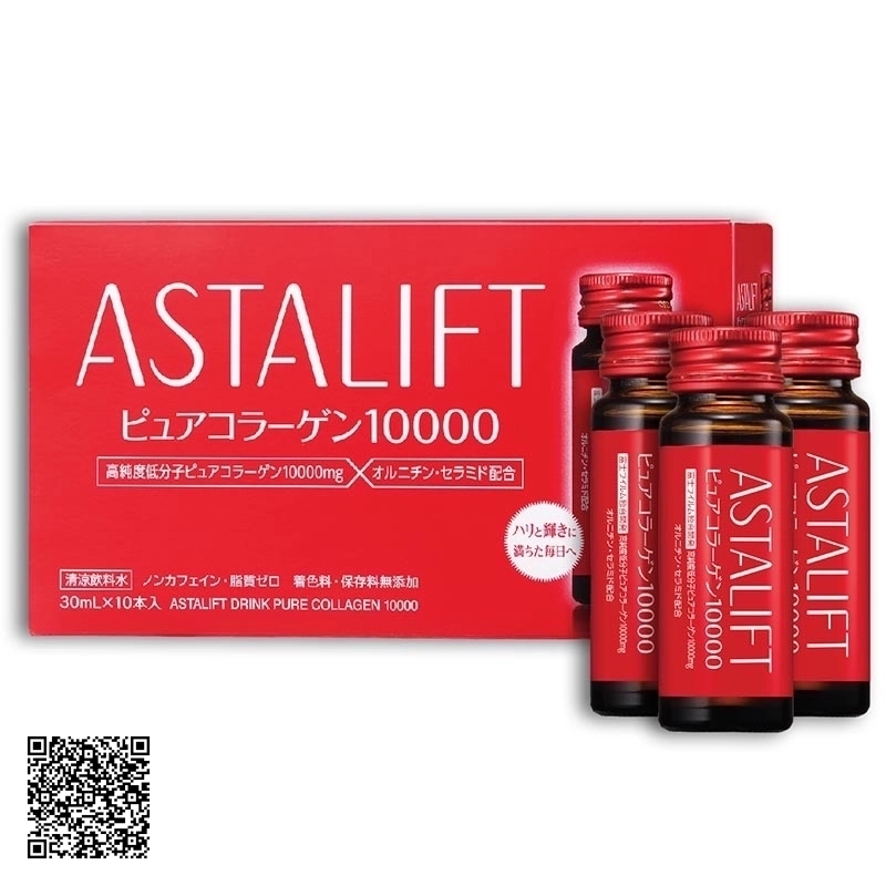 Nước Uống Bổ Sung Collagen Astalift Drink Pure Collagen 10,000mg Của Nhật