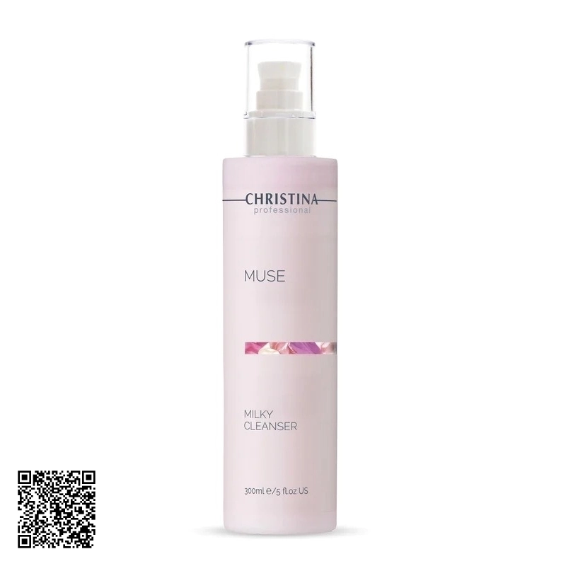 Sữa Rửa Mặt Tẩy Trang Christina Muse Milky Cleanser 300ml