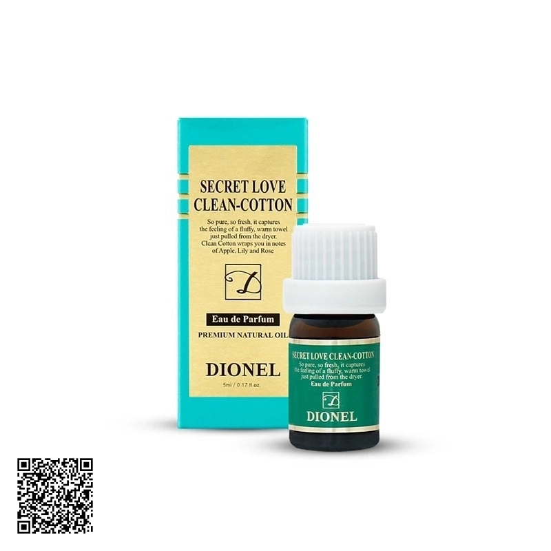 Nước Hoa Vùng Kín Dionel Secret Love Clean Cotton Từ Hàn Quốc 5ml