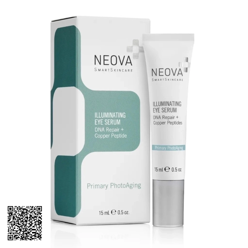 Serum Giảm Bọng Mắt, Quầng Thâm Neova Primary PhotoAging Illuminating Eye Serum Từ Mỹ 15ml