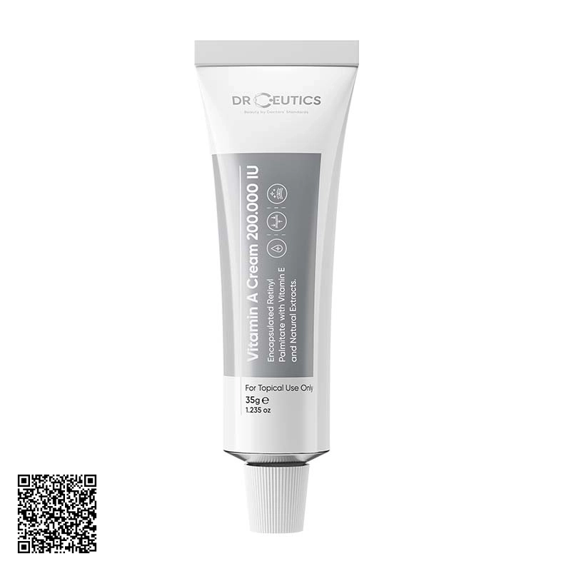 Kem Dưỡng Sáng Da Hỗ Trợ Ngừa Lão Hóa Vitamin A Cream 200.000 IU Từ Mỹ 35g
