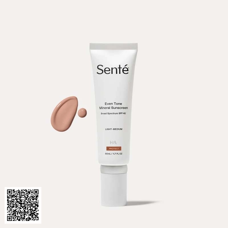 Kem Chống Nắng Sente Even Tone Mineral Sunscreen SPF 40 Light Medium Từ Mỹ