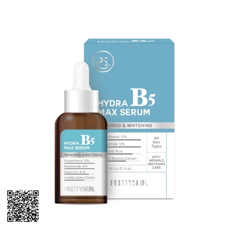 Serum Dưỡng Ẩm Phục Hồi Da Pretty Skin Hydra B5 Max Serum Từ Hàn Quốc 50ml
