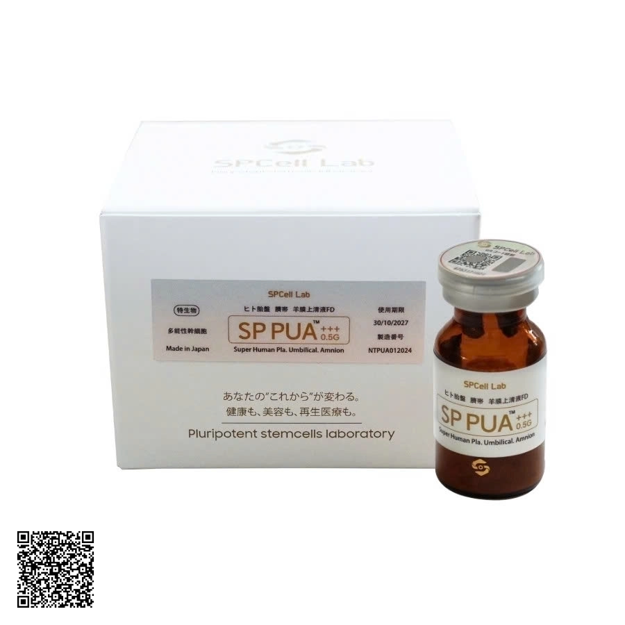 Tế Bào Hỗ Trợ Ngừa Lão Hóa Super PUA+++ SPCell Từ Nhật Bản 0.5g (Dành cho người trên 40 tuổi)