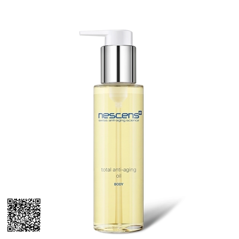 Dầu dưỡng thể Hỗ Trợ Ngừa Lão Hóa Nescens Total Anti Aging Oil Body Từ Thuỵ Sỹ 100ml