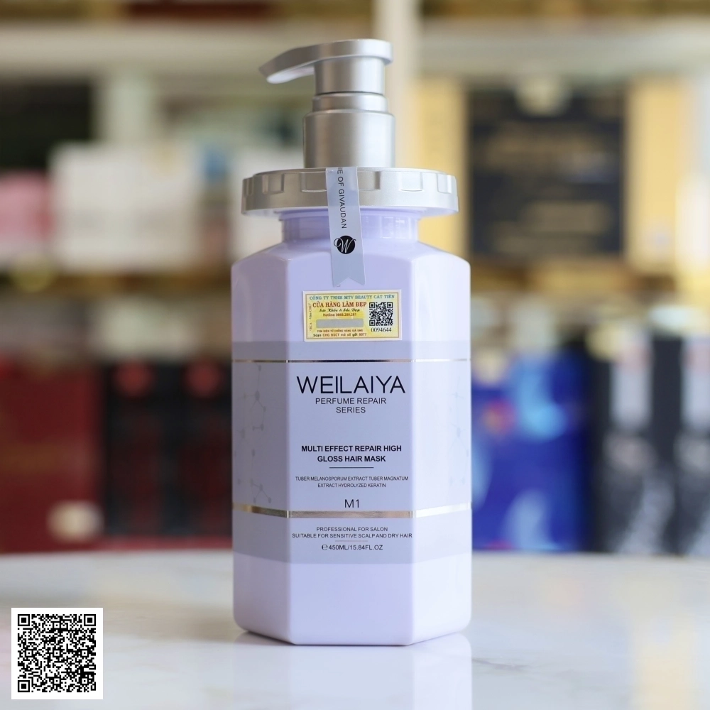 Dầu Hấp Weilaiya Perfume Repair Series Phục Hồi Tóc Đa Tầng Từ Trung Quốc 450ml