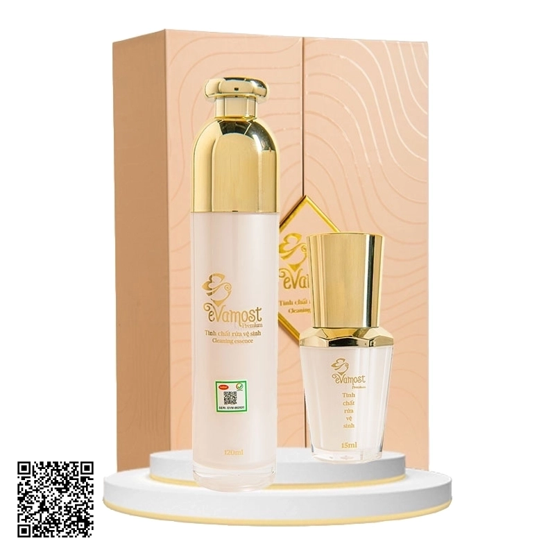 Dung Dich Vệ Sinh Phụ Khoa và Nam Khoa  Evamost Premium 2 Chai/Hộp