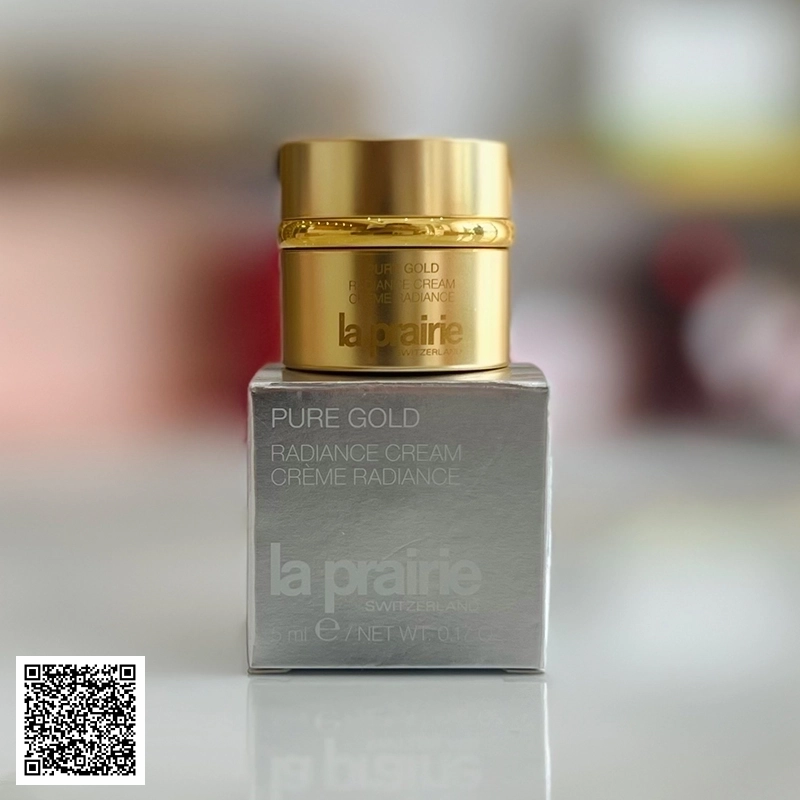 Kem Dưỡng Da La Prairie Pure Gold Radiance Cream Revitalising Moisturising Cream Thụy Sĩ 5ml
