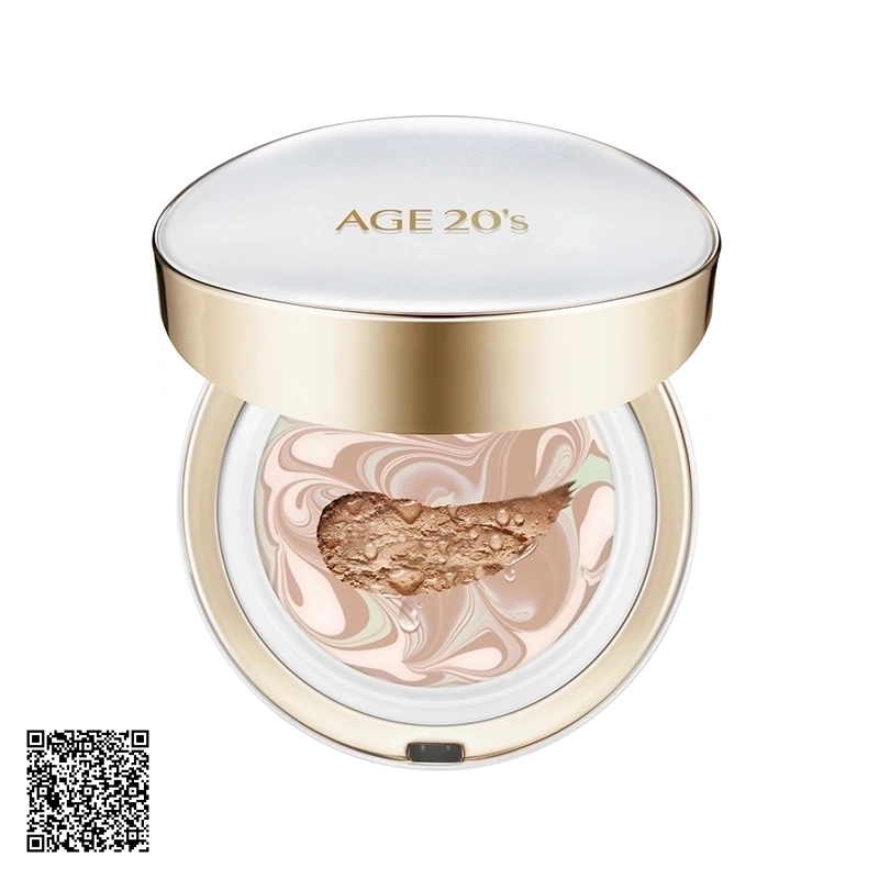 Phấn Tươi Dưỡng Da Che Phủ Bền Màu AGE 20s Signature Essence Cover Pact Long Stay #23 Medium Beige