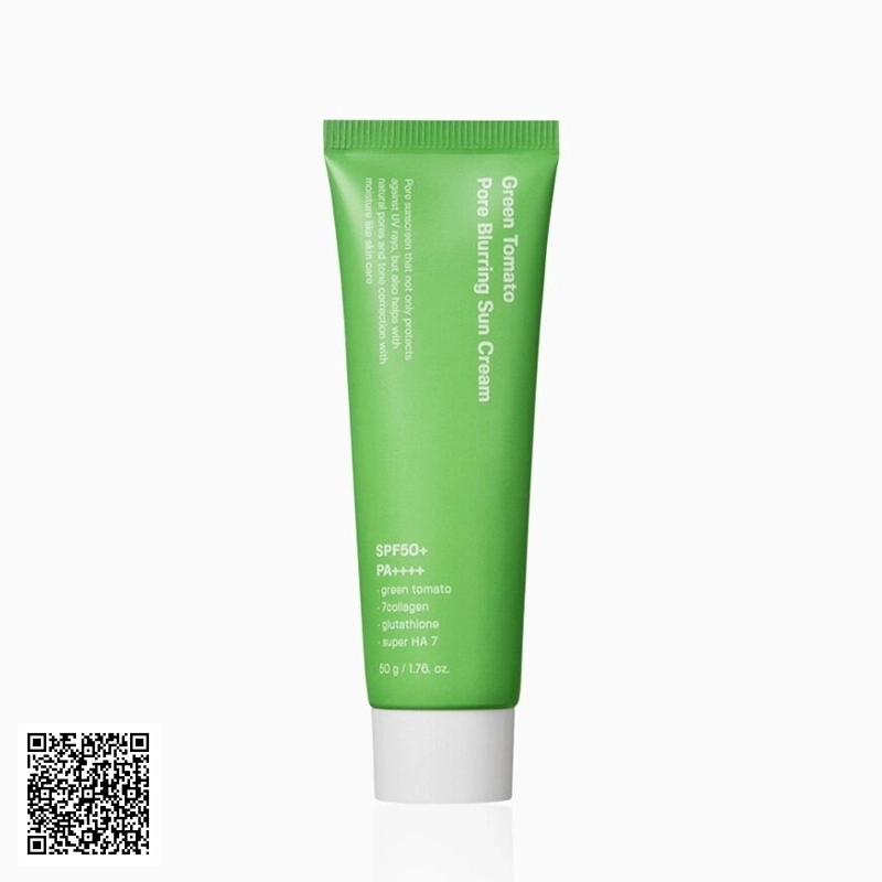Kem Chống Nắng SungBoon Editor Green Tomato Pore Blurring Sun Cream SPF50+ PA++++ 50g