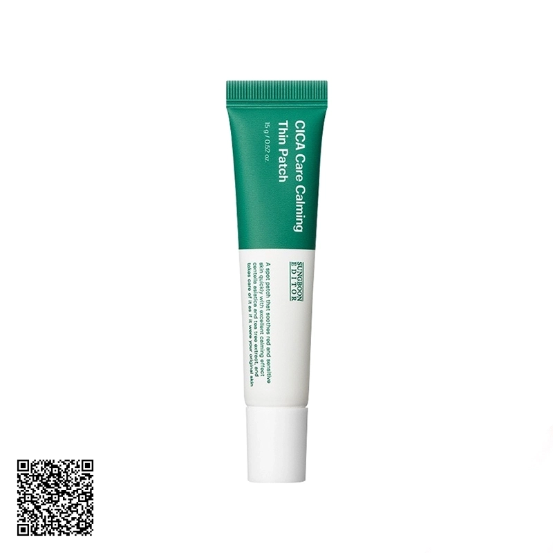 Kem Dưỡng Rau Má Che Phủ Mụn Sungboon Editor Cica Care Calming Thin Patch 15g