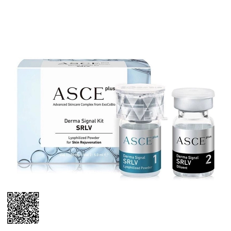 Set Tinh Chất Căng Bóng Da Tế Bào Asce Plus Derma Signal Kit SRLV (Set 5 cặp)