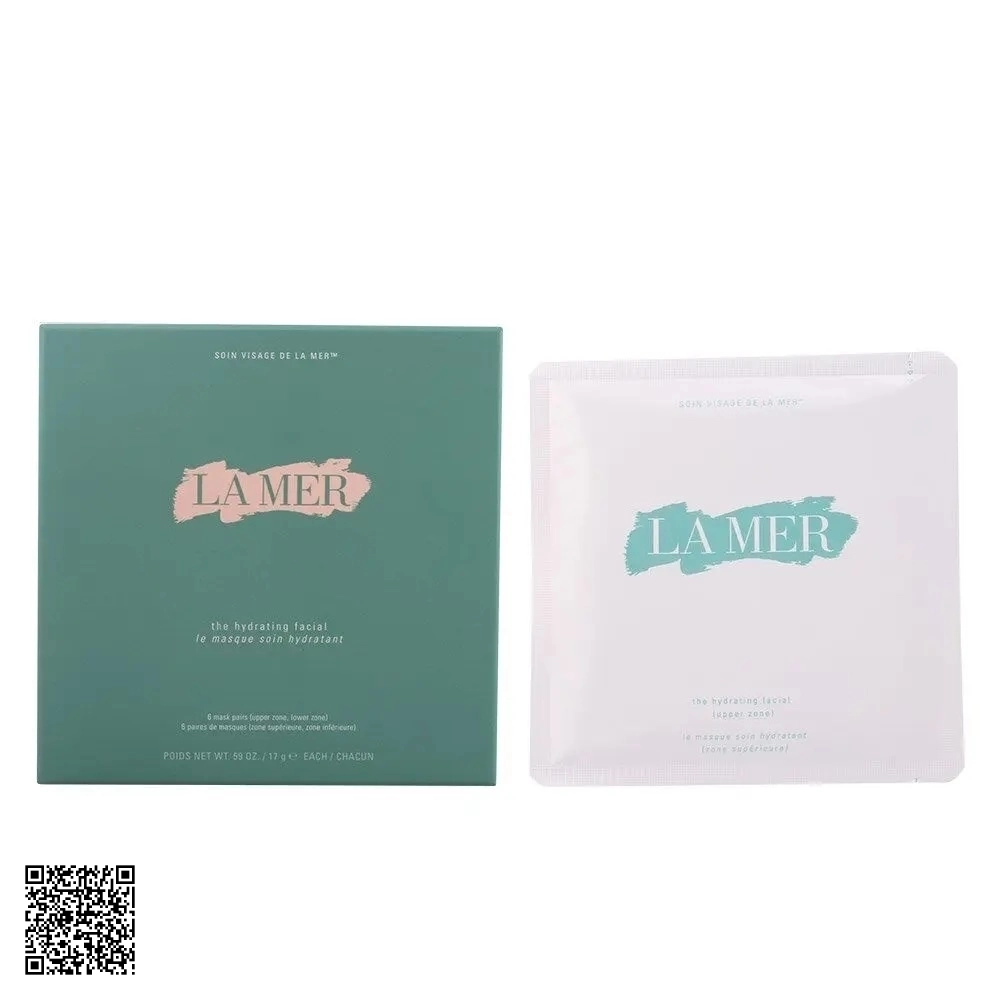 Mặt Nạ Dưỡng Ẩm Sâu Sáng Da La Mer The Hydrating Facial Hộp 6 Miếng