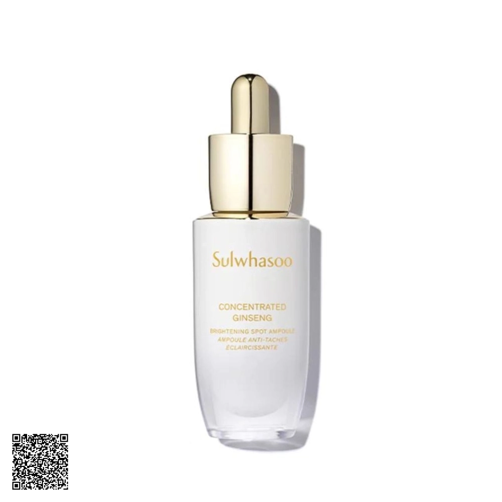 Tinh Chất Nhân Sâm Sáng Da, Mờ Đốm Nâu Sulwhasoo Concentrated Ginseng Brightening Spot Ampoule 20g