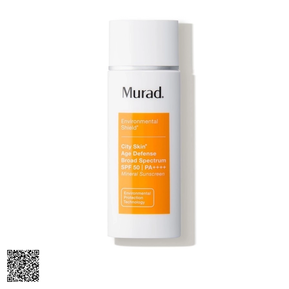 Kem Chống Nắng Murad City Skin Age Defence Broad Spectrum SPF 50 I PA ++++ Từ Mỹ 50ml