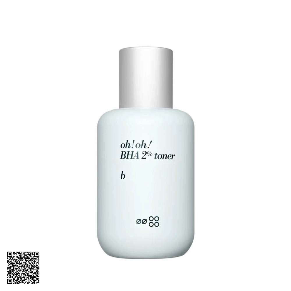 Nước Cân Bằng 2% BHA Tẩy Tế Bào Chết, Làm Sạch Sâu Da Oh!Oh! BHA 2% Toner B Từ Hàn Quốc 75ml