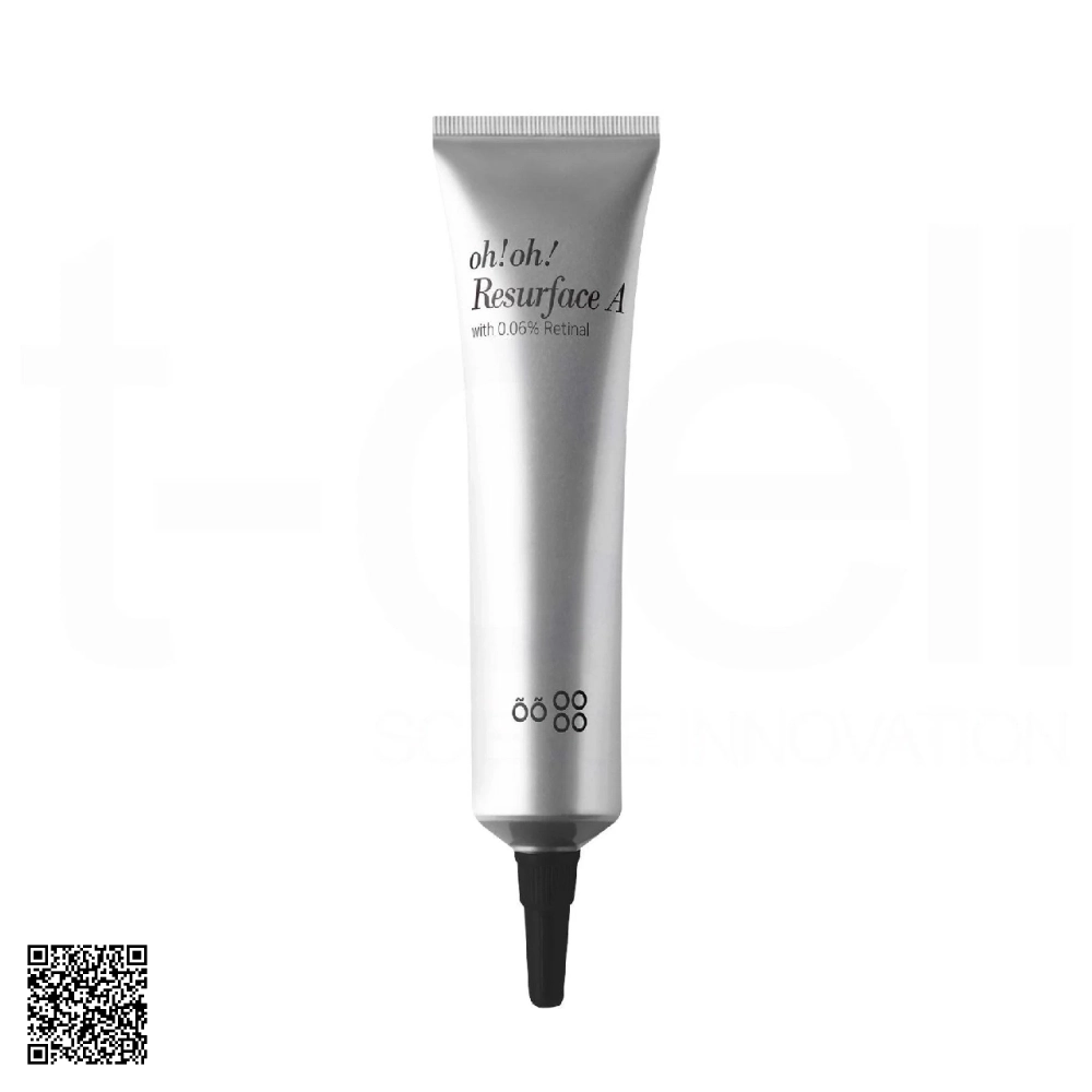 Tinh Chất Trẻ Hóa, Làm Sáng Da oh!oh! Resurface A With 0.06% Retinal 20ml