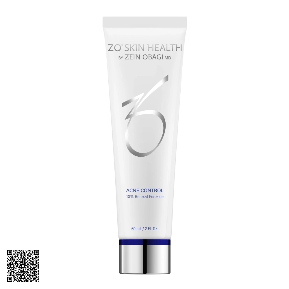 ZO Skin Health Acne Control 10% Benzoyl Peroxide Kem Giảm Mụn Trứng Cá Từ Mỹ 60ml