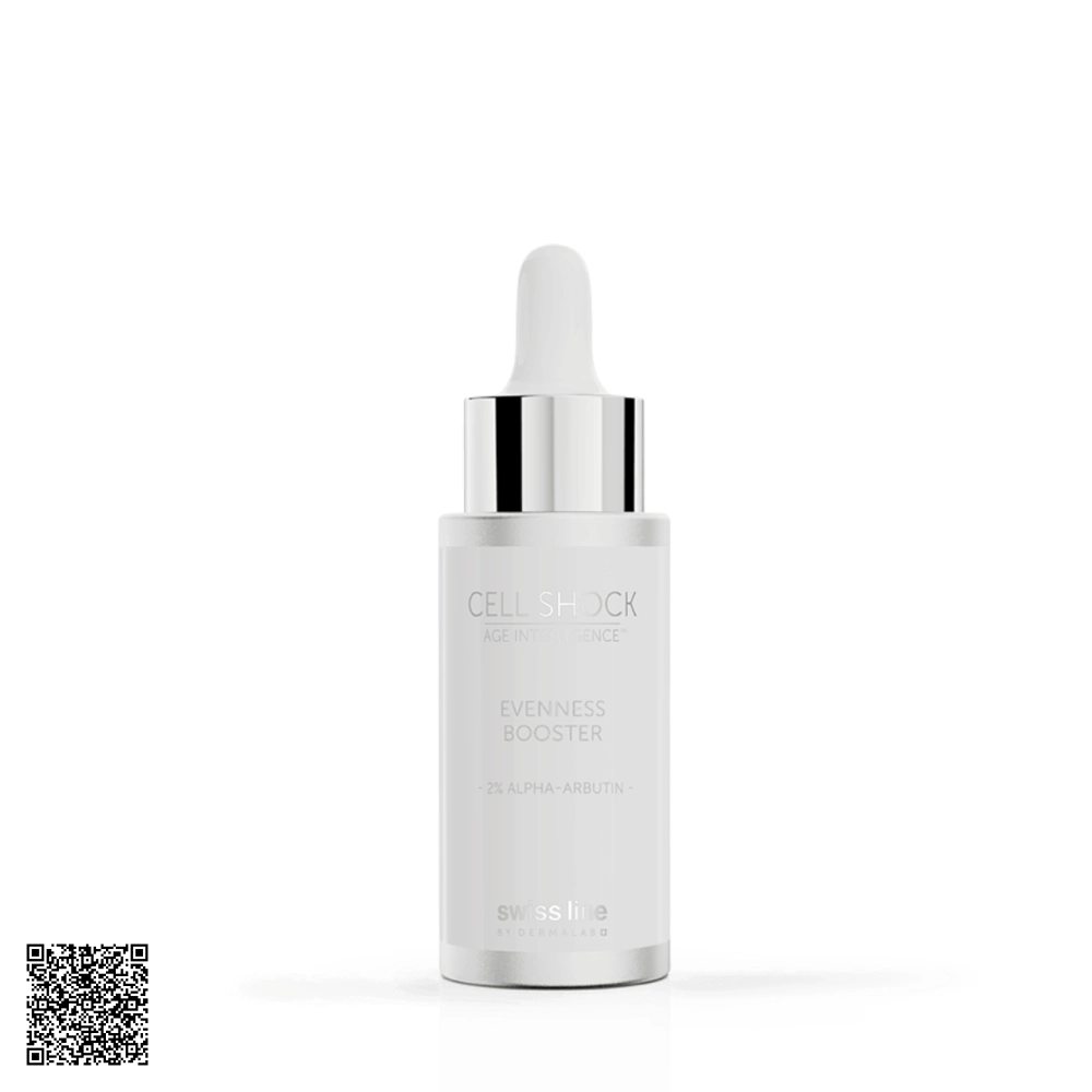 Tinh Chất Trị Đốm Nâu Làm Trắng Da Swissline Cell Shock Age Intelligence Evenness Booster Từ Thuỵ Sĩ 20ml