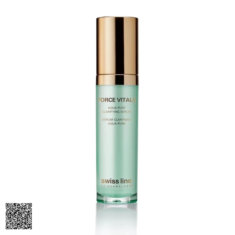 Serum Giảm Mụn Viêm, Kiềm Dầu SwissLine Force Vitale Aqua-Pure Clarifying Serum Từ Thuỵ Sĩ 30ml