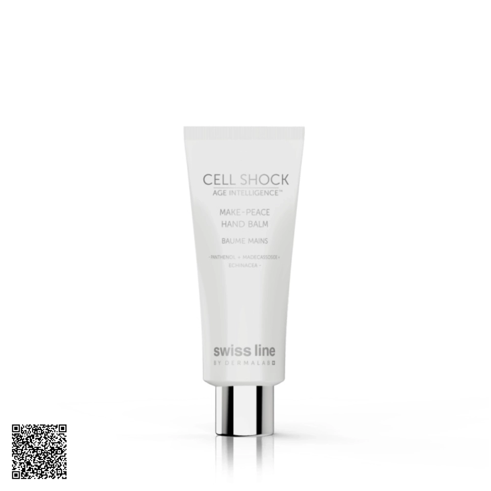 Kem Dưỡng Trẻ Hóa Da Tay Swissline Cell Shock Age Intelligence Make-Peace Hand Cream Từ Thuỵ Sĩ 50ml