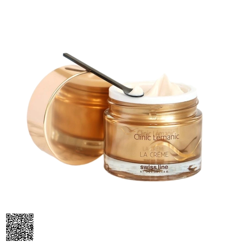Kem Dưỡng Tinh Chất Tế Bào Trẻ Hóa Da Swissline Clinic Lemanic LA Cream Từ Thuỵ Sĩ 50ml