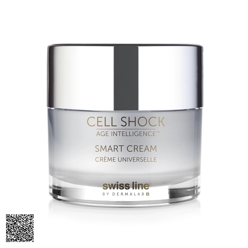 Kem Tinh Chất Tế Bào Dưỡng Ẩm Tái Sinh Da Swissline Cell Shock Age Intelligence Smart Cream Thuỵ Sĩ 50ml