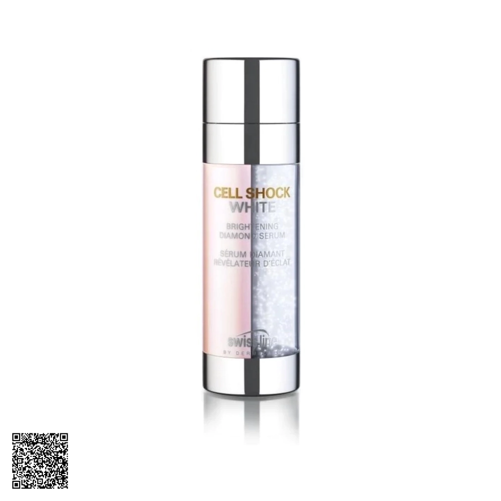 Serum Dưỡng Trắng Da Từ Kim Cương Swissline Cell Shock White Brightening Diamond Serum Từ Thuỵ Sĩ 40ml