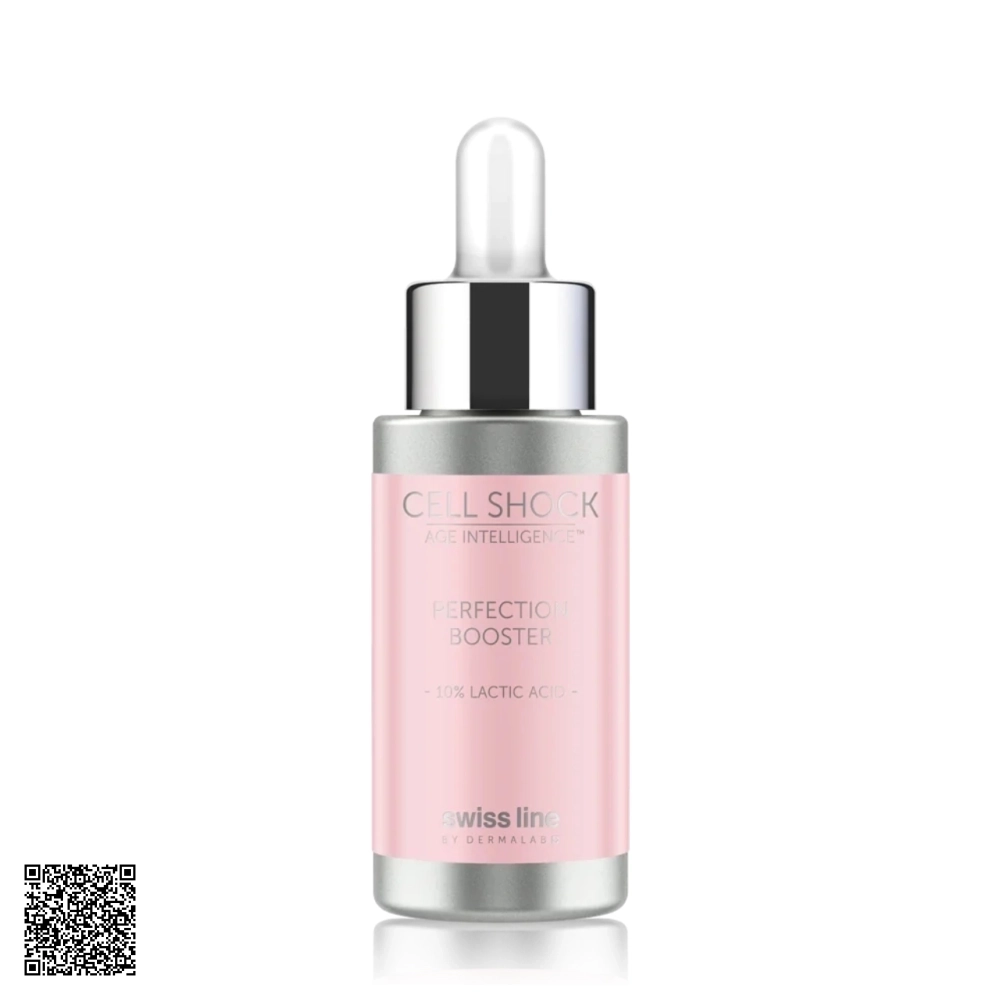 Tinh Chất Tái Tạo Da, Se Khít Lỗ Chân Lông Swissline Cell Shock Age Intelligence Perfection Booster Từ Thuỵ Sĩ 20ml