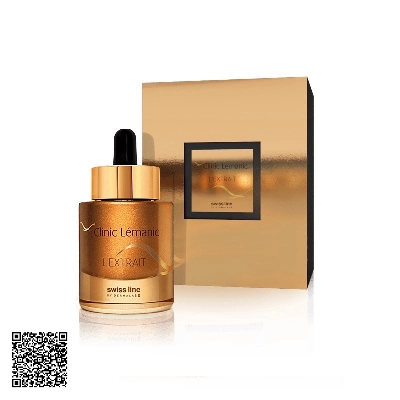 Tinh Chất Nâng Cơ, Phục Hồi Da Chuyên Sâu Swissline Clinic Lemanic Lextrait Từ Thuỵ Sĩ 30ml