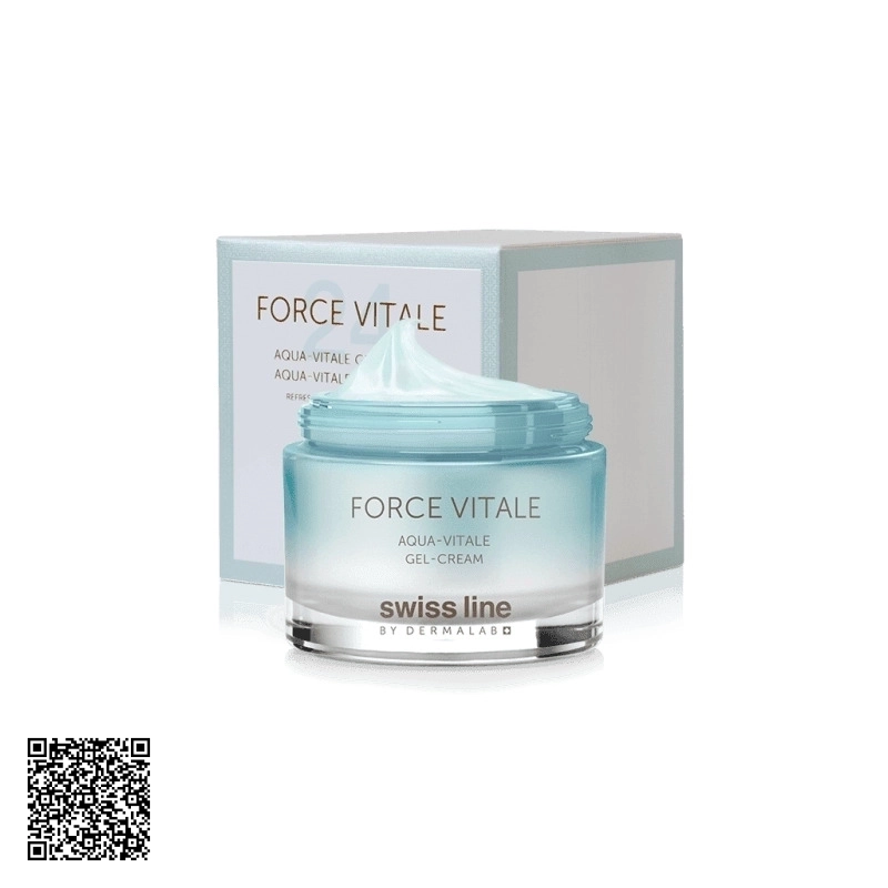 Gel Cấp Nước Cho Da Swissline Force Vitale Aqua-Vitale Gel-Cream Từ Thuỵ Sĩ 50ml