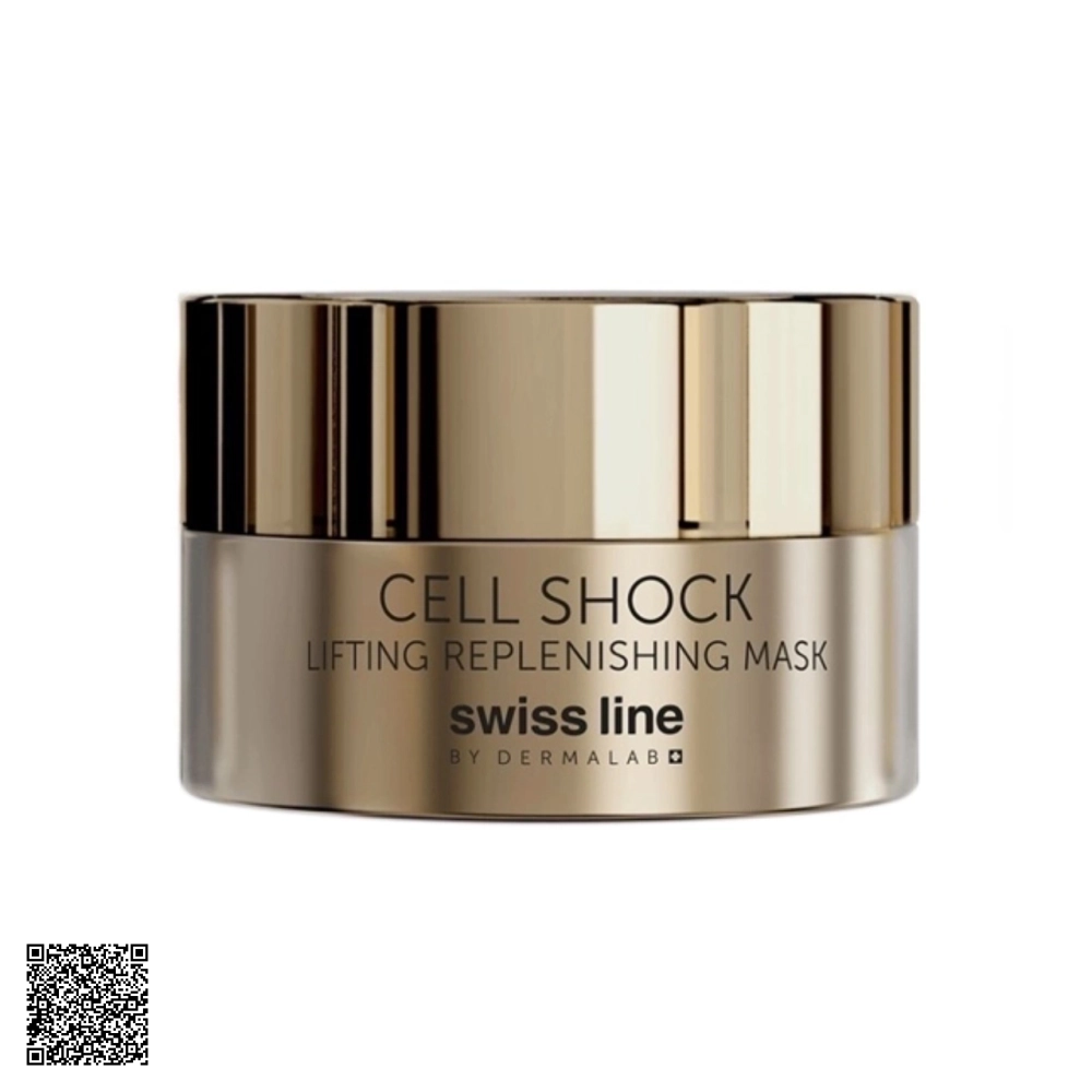 Mặt Nạ Hỗ Trợ Ngừa Lão Hóa Nâng Cơ Swissline Cell Shock Lifting Replenishing Mask Từ Thuỵ Sĩ 50ml