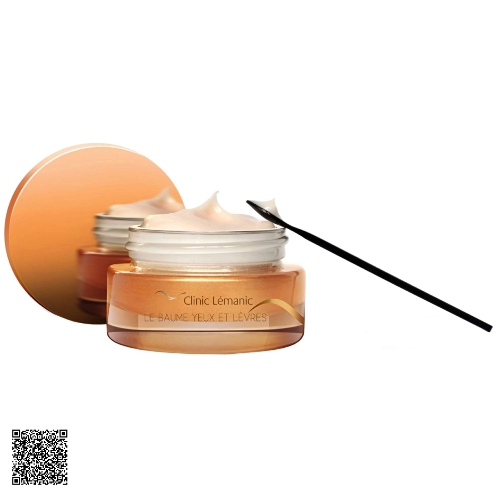 Kem Dưỡng Hỗ Trợ Ngừa Lão Hóa Cho Mắt Và Môi Swissline Clinic Lemanic Le Baume Yeux ET Levres Từ Thuỵ Sĩ 15ml