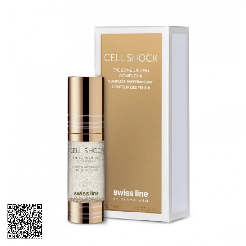 Hỗn Hợp Chống Nhăn Vùng Mắt Swissline Cell Shock Eye Zone Lifting Complex II Từ Thuỵ Sĩ 15ml