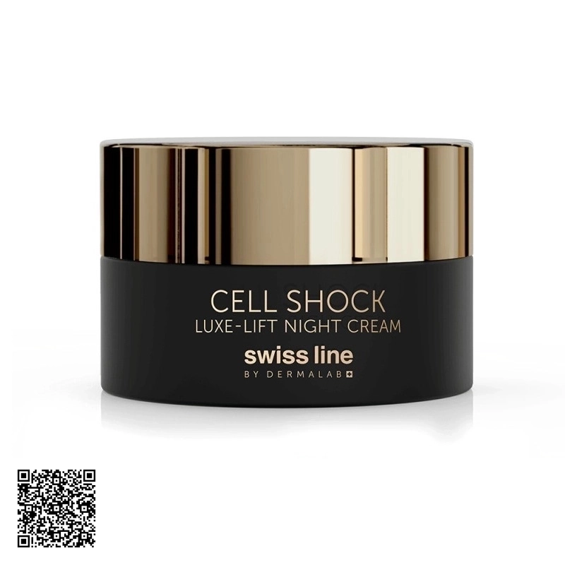 Kem Đêm Nâng Cơ Xóa Nhăn Swissline Cell Shock Luxe-Lift Night Cream Từ Thuỵ Sĩ 50ml