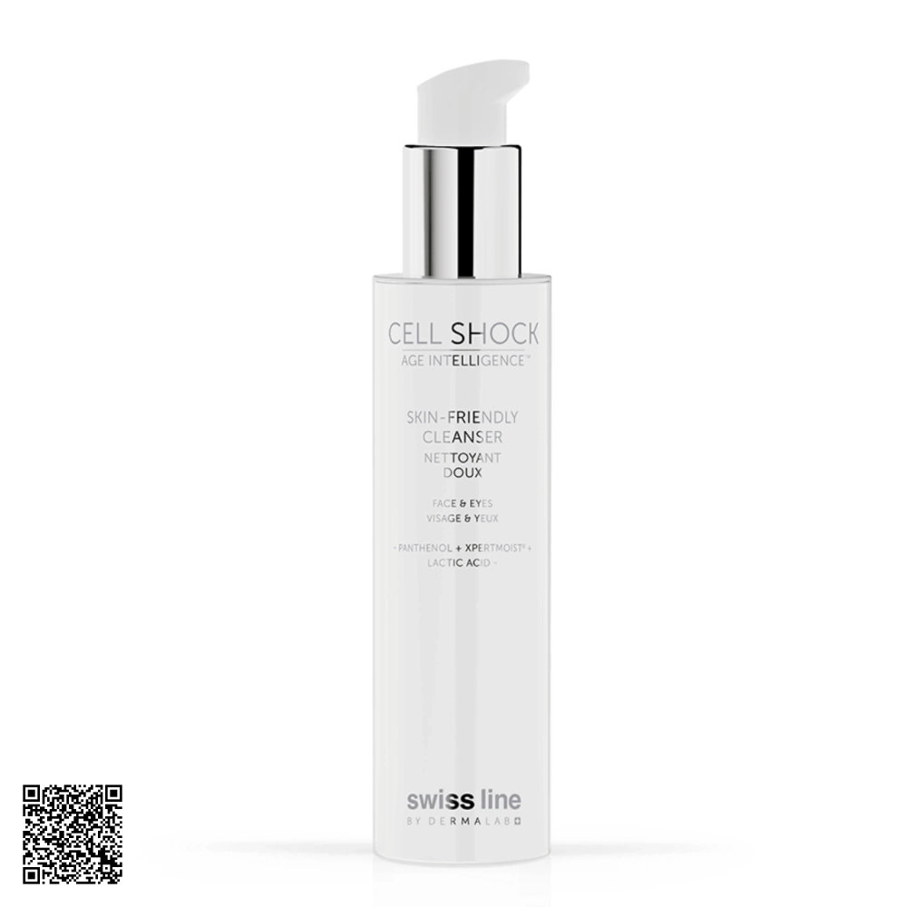 Gel Rửa Mặt Swissline Cell Shock Skin-Friendly Cleanser Từ Thuỵ Sĩ 150ml