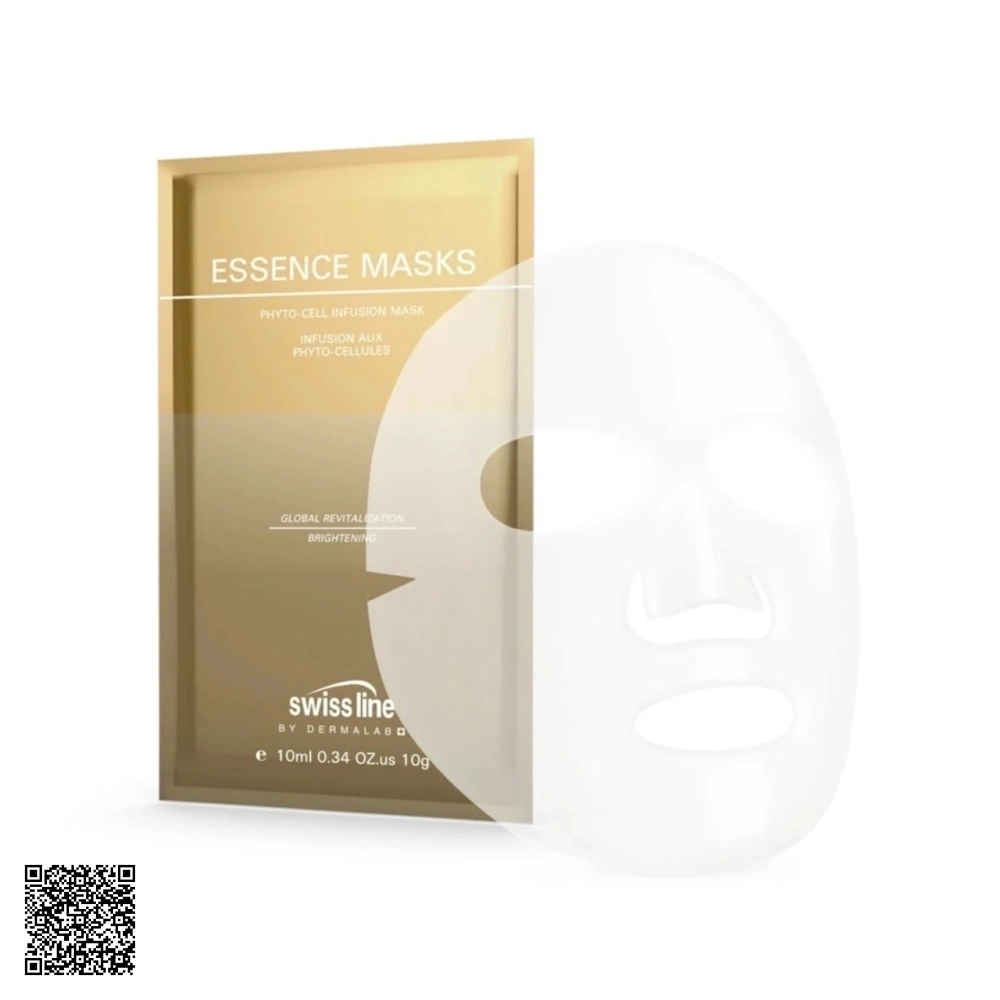 Mặt Nạ Trẻ Hóa Da Swissline Essence Masks Phyto-Cell Infusion Mask Từ Thuỵ Sĩ 10 Miếng