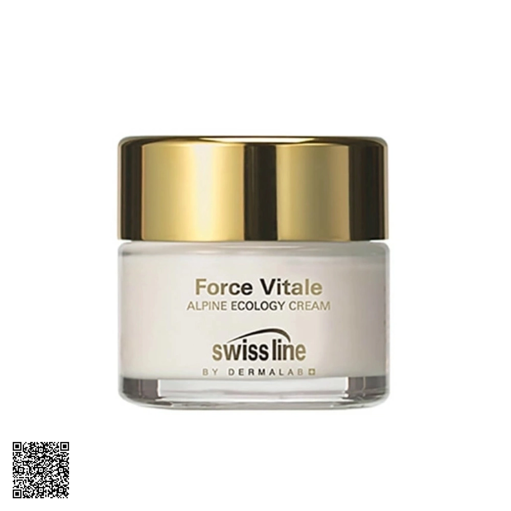 Kem Dưỡng Ẩm Cho Da Khô Swissline Force Vitale Alpine Ecology Rich Cream Từ Thuỵ Sĩ 50ml