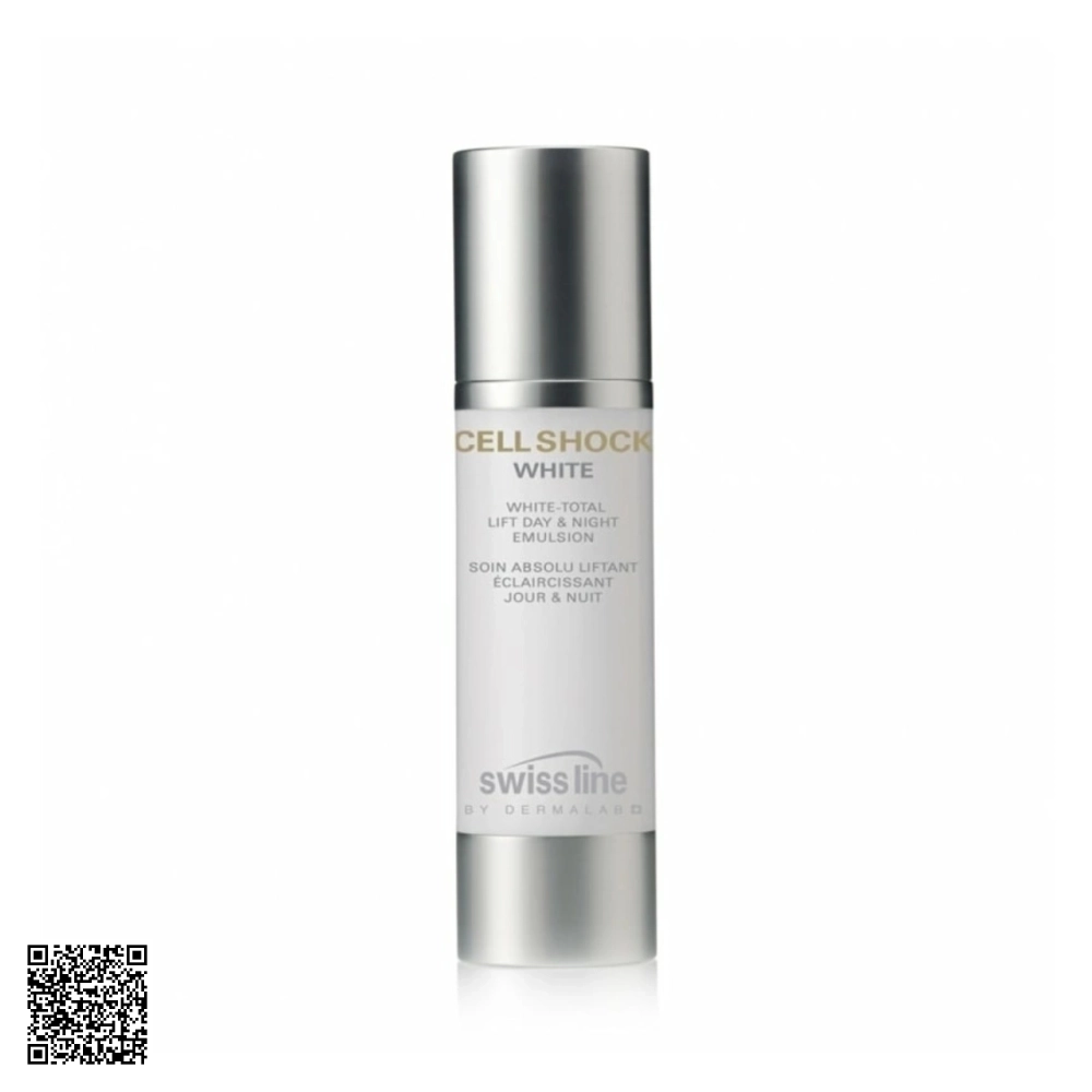 Swissline Cell Shock White Total Lift Day - Night Emulsion Từ Thuỵ Sĩ 50ml