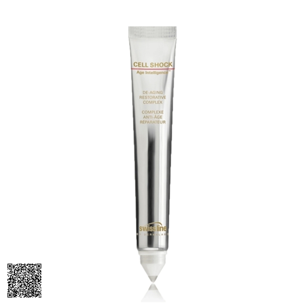 Tinh Chất Hỗ Trợ Ngừa Lão Hóa Swissline Cell Shock Age Intelligence De-Aging Restorative Complex Từ Thuỵ Sĩ 25ml