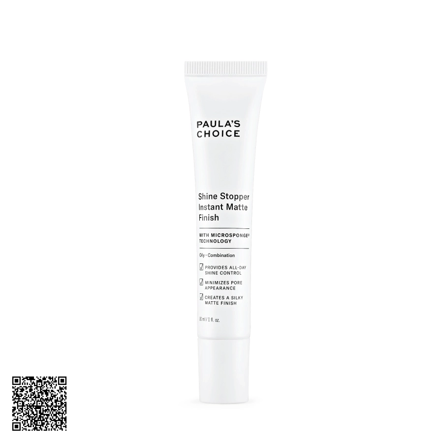 Kem Lót Kiểm Soát Dầu Paula’s Choice Shine Stopper Instant Matte Finish Từ Mỹ 30ml
