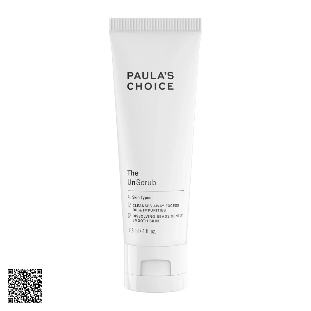 Sữa Rửa Mặt Tẩy Tế Bào Chết Dạng Hạt Tan Paula’s Choice The Unscrub Từ Mỹ 118ml
