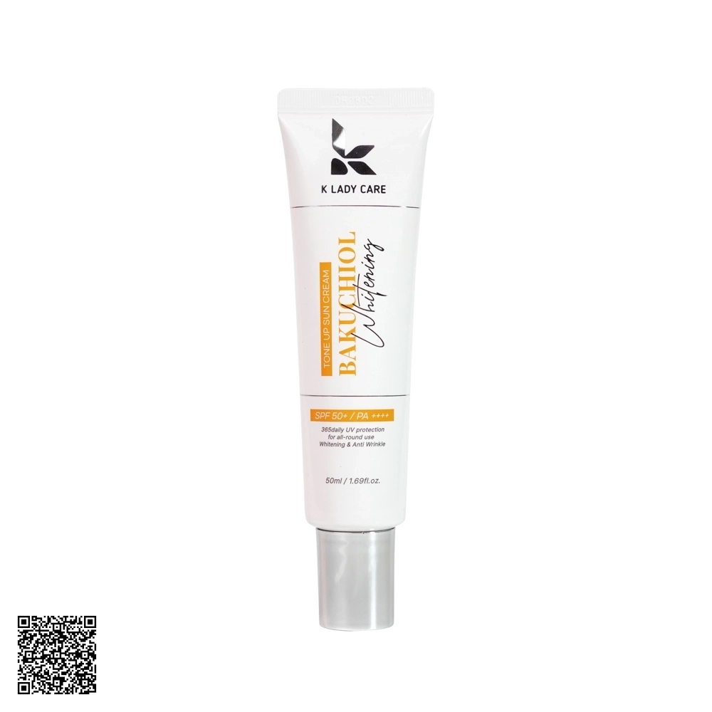 Kem Chống Nắng K Lady Care Bakuchiol Whitening Tone Up Sun Cream Từ Hàn Quốc 50ml