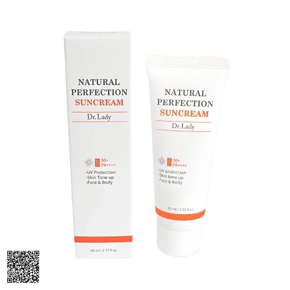 Kem Chống Nắng Kem chống nắng Dr.Lady Natural Perfection Suncream SPF 50+ Từ Hàn Quốc 60ml