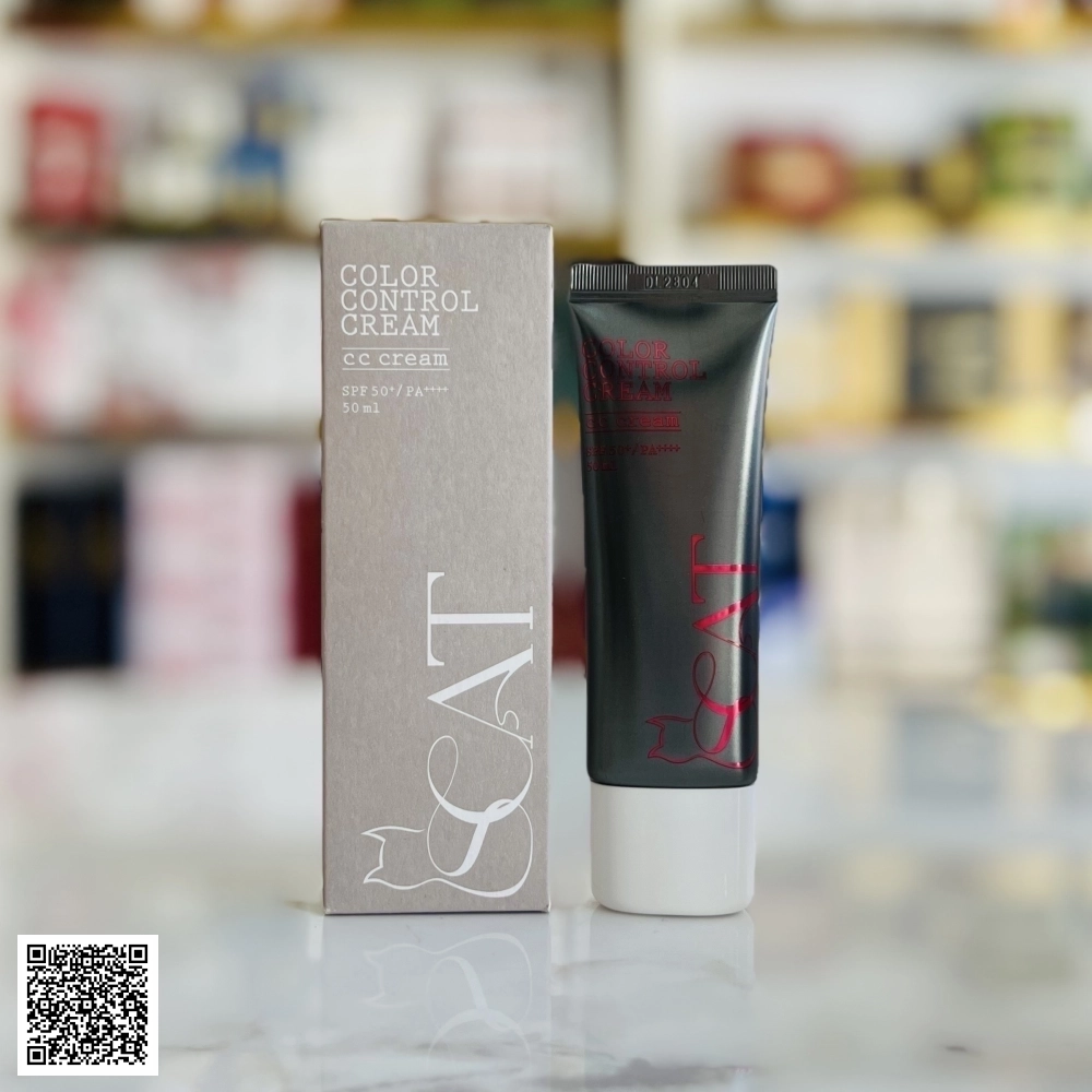 Kem Make Up Chống Nắng Vật Lý CC Cream Scat Color Control Cream Từ Hàn Quốc 50ml