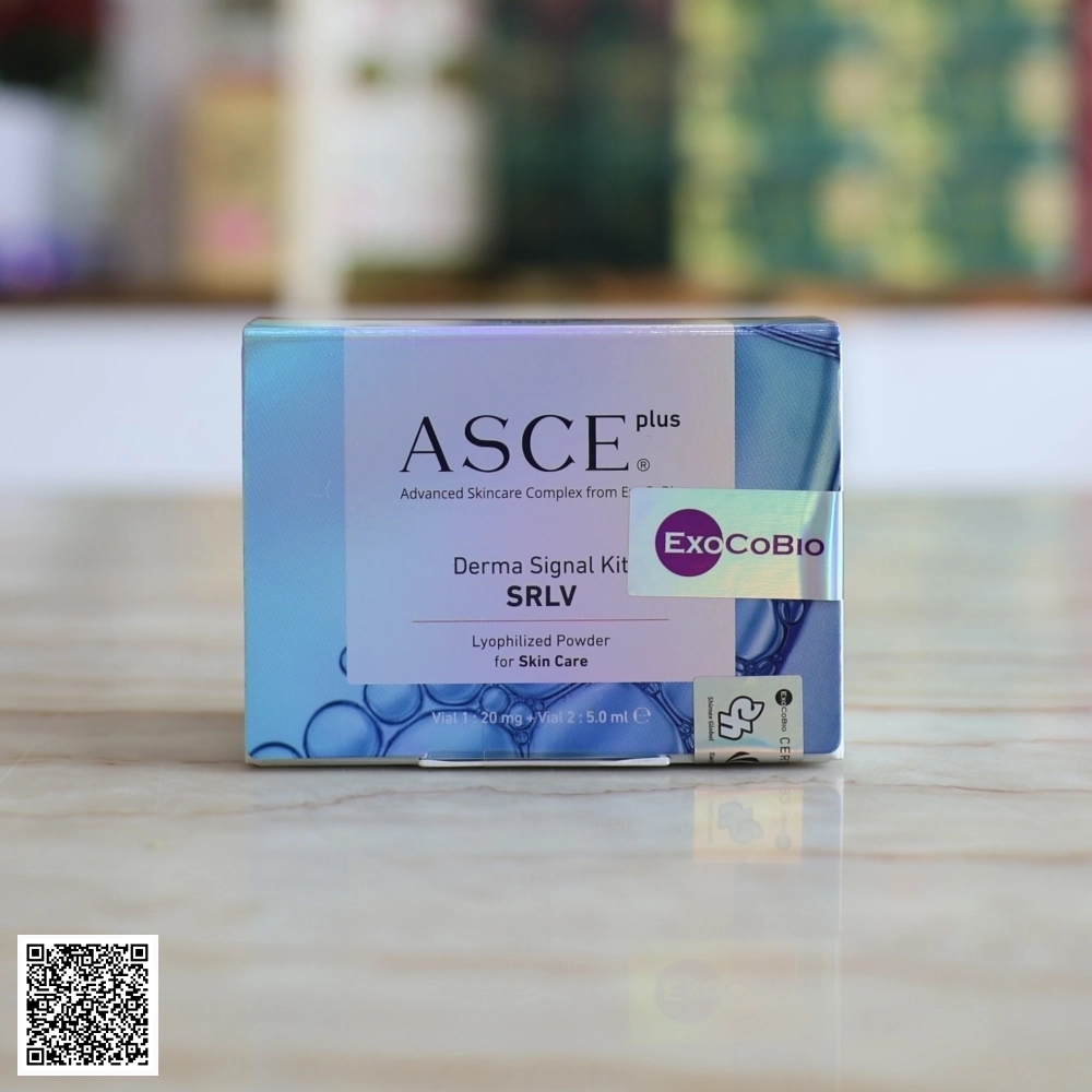 Liệu Pháp Cấy Tinh Chất Căng Bóng Da Tinh Chất Tế Bào Exosome Asce Plus Derma Signal Kit Từ Hàn Quốc