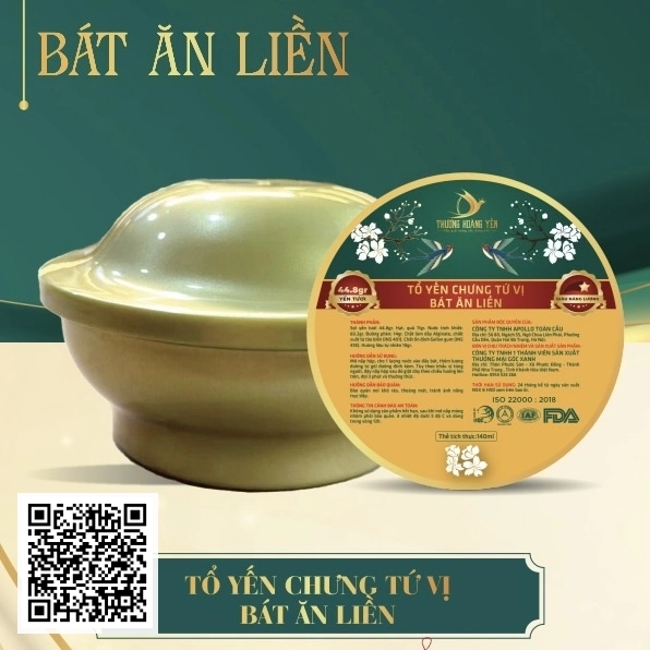 Tổ Yến Chưng Tứ Vị - Bát Ăn Liền